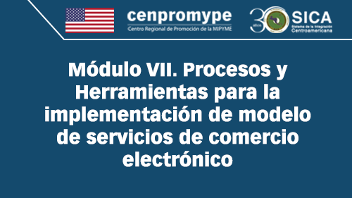 Módulo VII. Procesos y Herramientas para la implementación de modelo de servicios de comercio electrónico